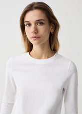 Ovs Essential Cotton T-Shirt With Long Sleeves